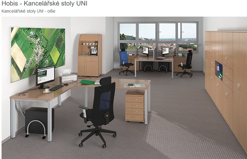 Kancelářský nábytek Hobis UNI 3