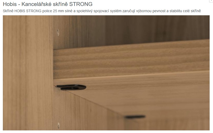 Kancelářský nábytek Hobis STRONG4)