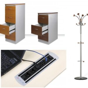 Doplňky, kovový nábytek